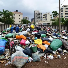 acúmulo de lixo