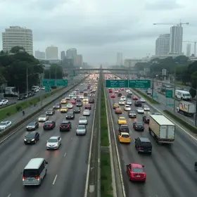caos na Anchieta e Imigrantes