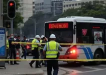 tiroteio em ponto de ônibus em SP