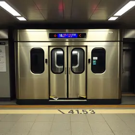 falha em portas de plataforma Metrô SP