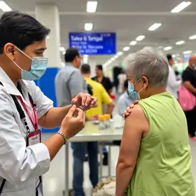 vacinação contra sarampo
